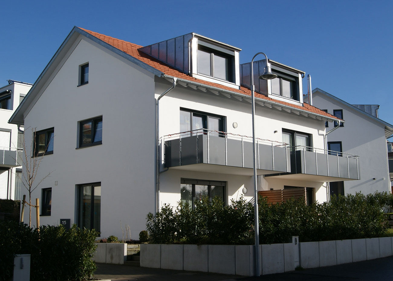 Neubau 6 Doppelhaushälften Zimmererweg 11/13 + 15/17 + 19/21, Konstanz